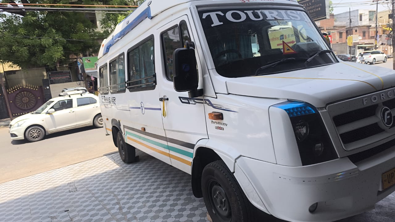 Premium Tempo Traveller Interior