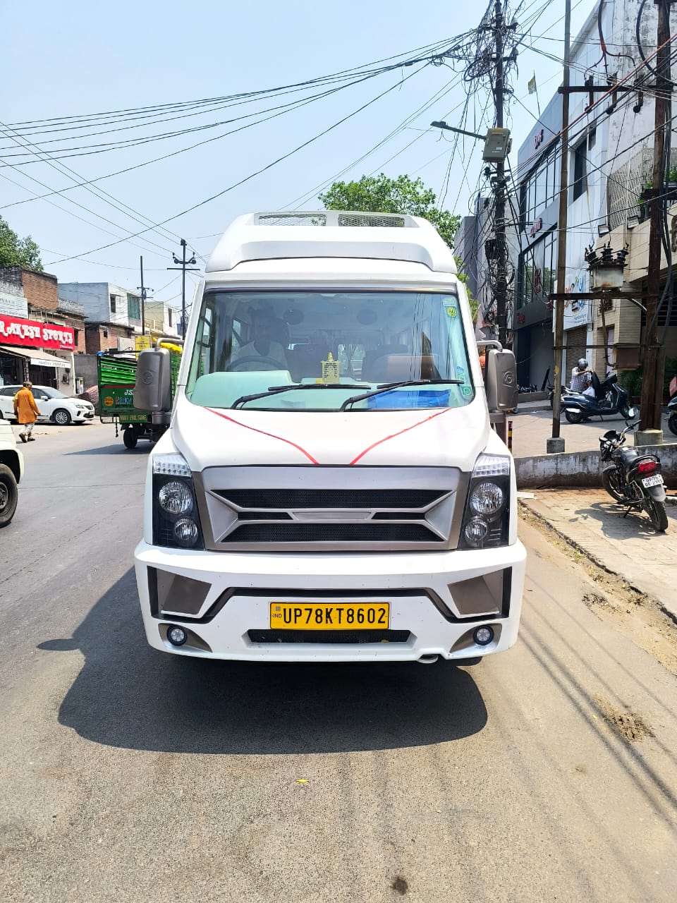 Spacious Tempo Traveller Seating